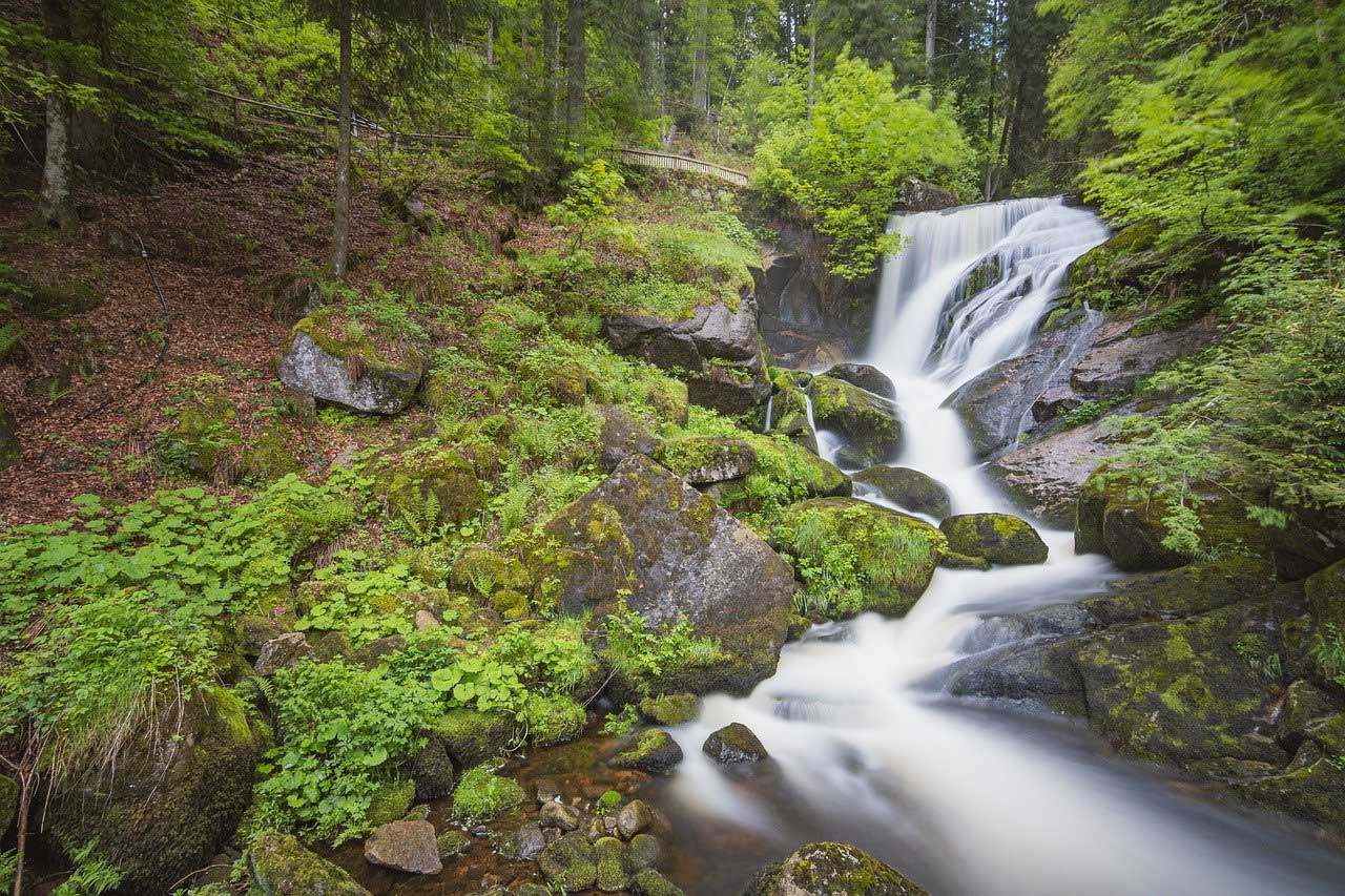 Reiseziel Deutschland Triberger Wasserfall