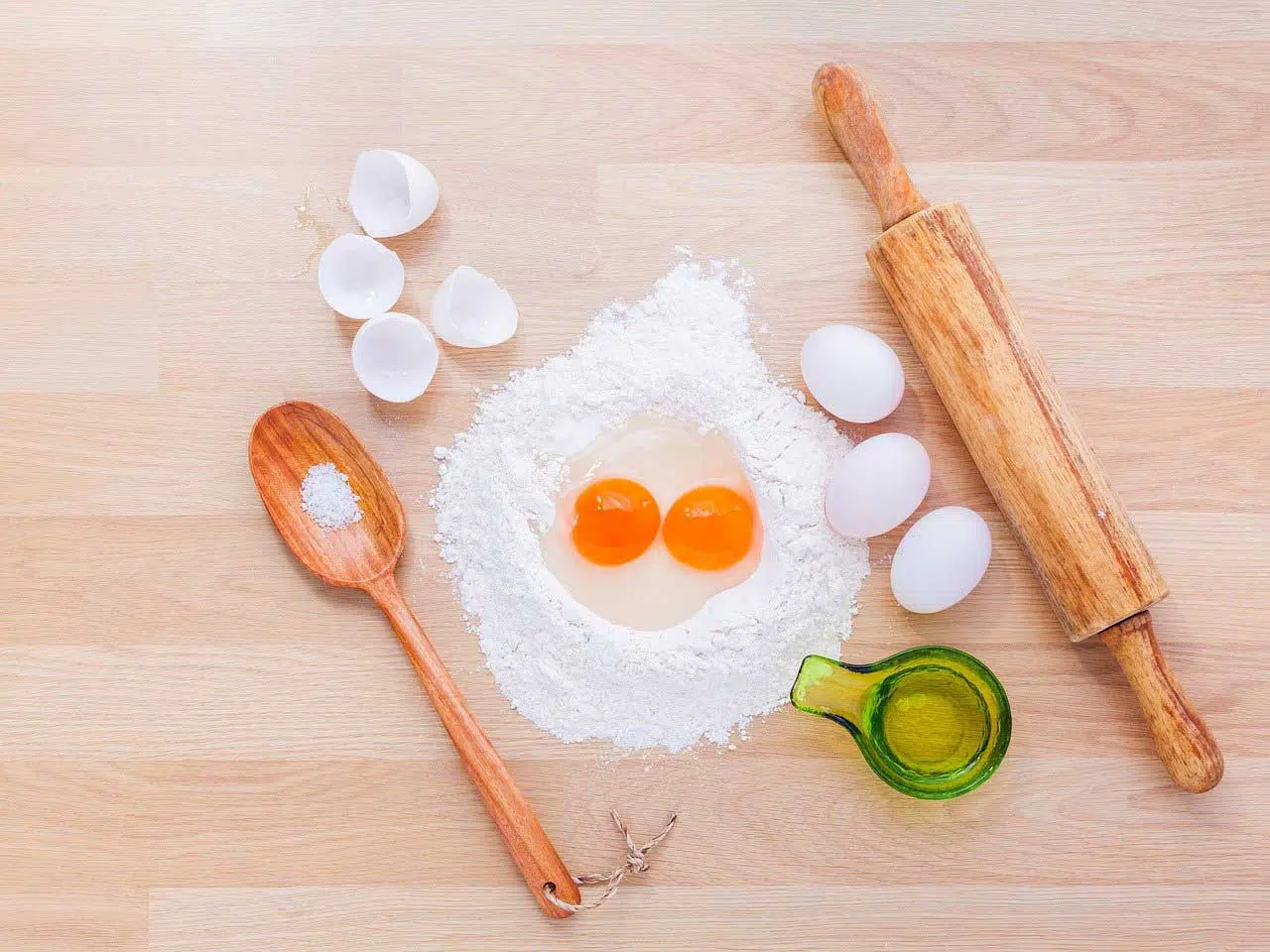 Zutaten für das Käsekuchen Rezept